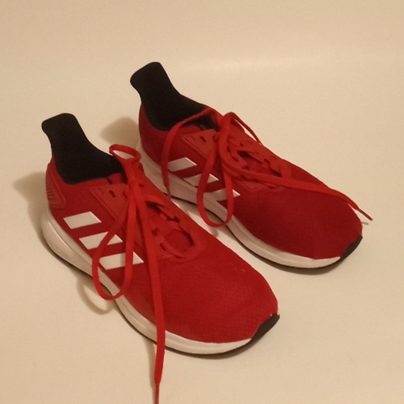 adidas Other - Adidas sz. 2 red white sneakers running shoes